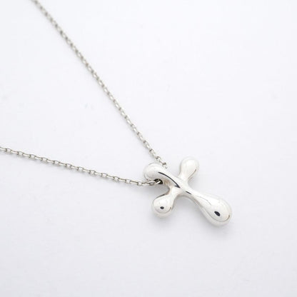 Tiffany & Co Necklace Small Cross Silver 925 Women
