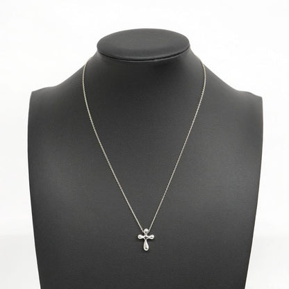 Tiffany & Co Necklace Small Cross Silver 925 Women