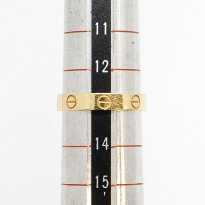 Cartier Ring Mini Love 18K Yellow Gold Yellow Gold #53 Ladies