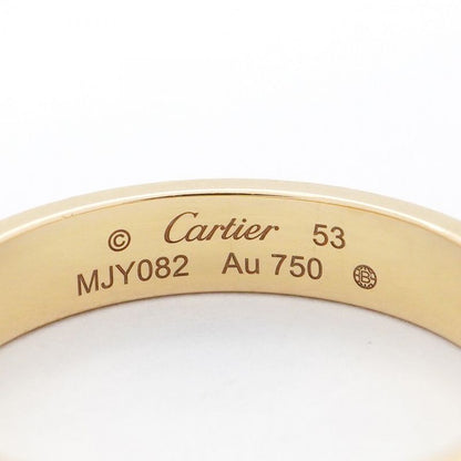 Cartier Ring Mini Love 18K Yellow Gold Yellow Gold #53 Ladies