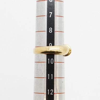 Tiffany & Co Stacking Ring 18K Yellow Gold Yellow Gold Sapphire Blue #9 Ladies