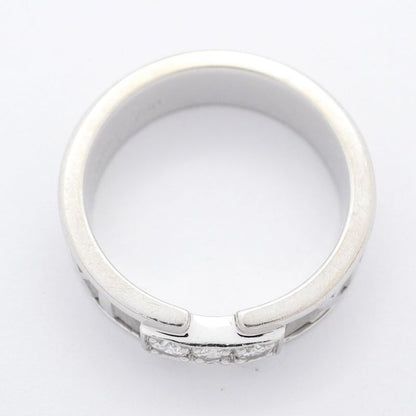 Tiffany & Co Ring Atlas 3PD 18K White Gold White Gold Diamond #10 Ladies