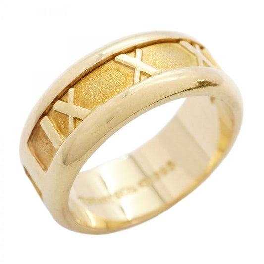 Tiffany & Co Ring Atlas 18K Yellow Gold Yellow Gold Size 9.5 Ladies