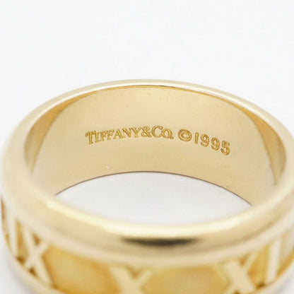 Tiffany & Co Ring Atlas 18K Yellow Gold Yellow Gold Size 9.5 Ladies