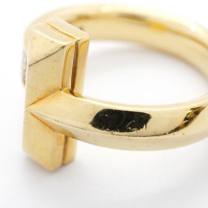 Tiffany & Co Ring T One 18K Yellow Gold Yellow Gold Diamond 0.24ct 15.5 Men