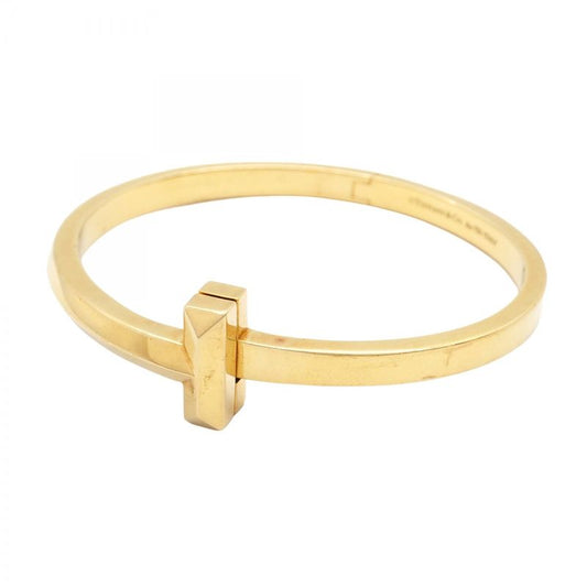 Tiffany & Co Bangle T One 18K Yellow Gold Yellow Gold Men Women Unisex