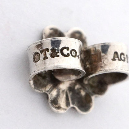 Tiffany & Co Earrings Silver 925 Pearl Ladies