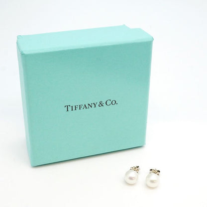 Tiffany & Co Earrings Silver 925 Pearl Ladies