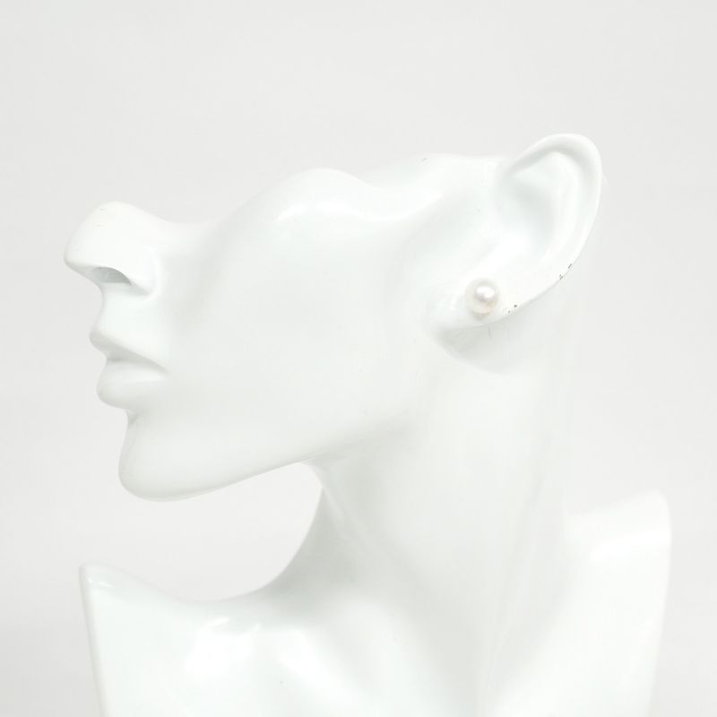 Tiffany & Co Earrings Silver 925 Pearl Ladies