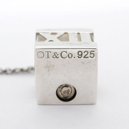 Tiffany & Co Necklace Atlas Cube In 925 Silver For Women