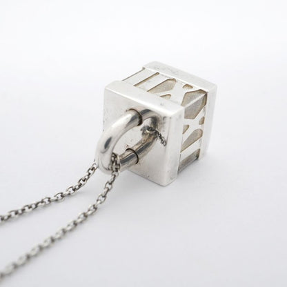 Tiffany & Co Necklace Atlas Cube In 925 Silver For Women