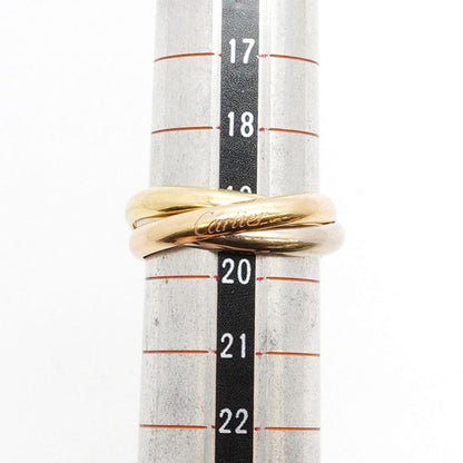 Cartier Ring Trinity Classic Model 18K Yellow Gold Yellow Gold 18K White Gold