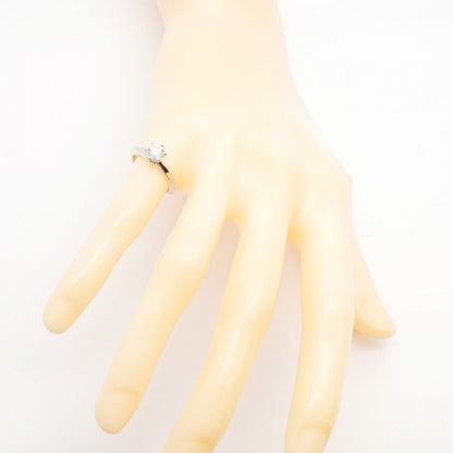 Tiffany & Co Ring Solitaire 1PD Pt950 Platinum Diamond 0.72ct 8 Ladies