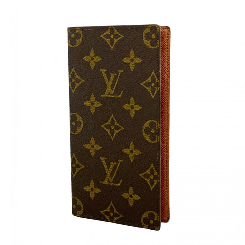 Louis Vuitton Notebook Cabas Monogram Agenda Orizontal R20008 Brown Men Women