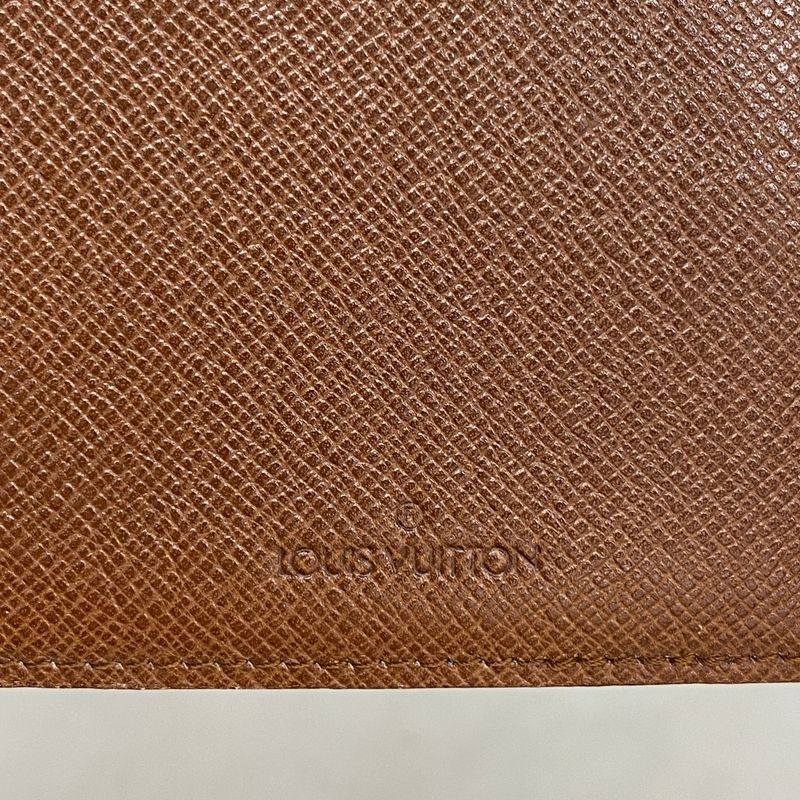 Louis Vuitton Notebook Cabas Monogram Agenda Orizontal R20008 Brown Men Women