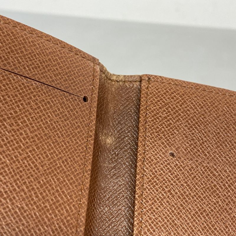 Louis Vuitton Notebook Cabas Monogram Agenda Orizontal R20008 Brown Men Women
