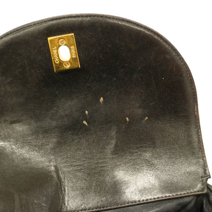 Chanel Backpack Daypack Matelasse Lambskin Black Gold Hardware Women