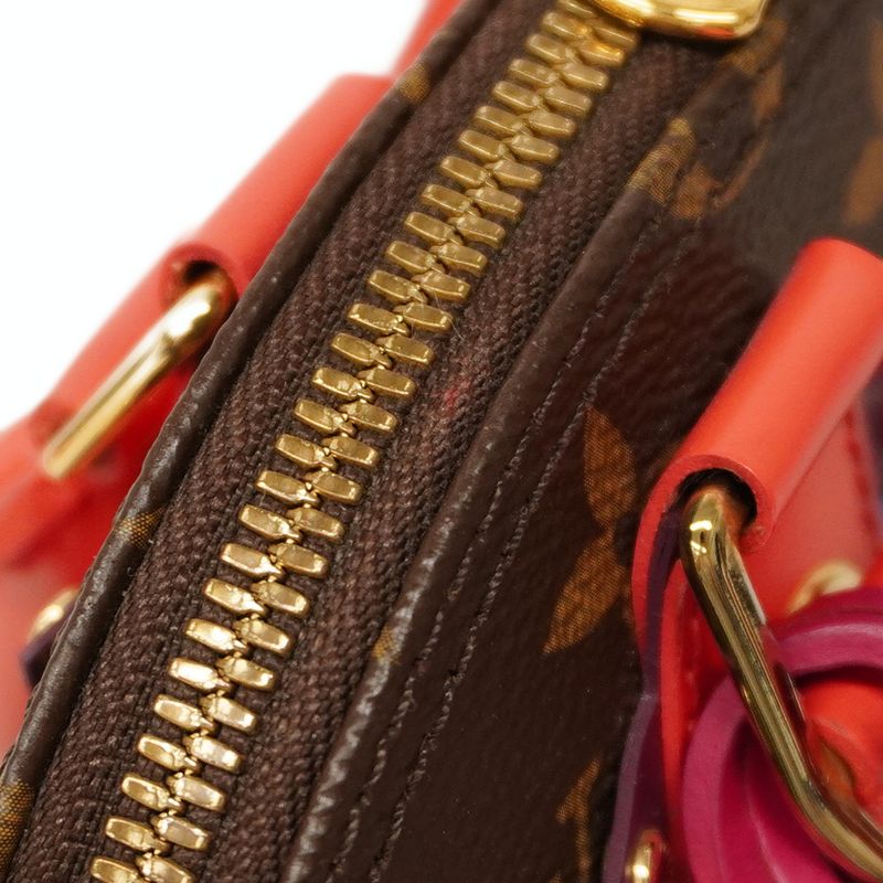 Louis Vuitton Handbag Monogram Totem Alma BB M41659 Brown Flamingo 2way Bag