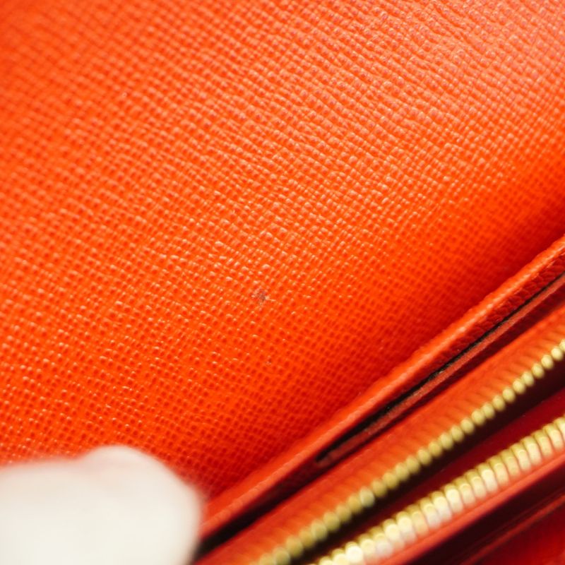 Louis Vuitton Long Wallet Monogram Portefeuille Sarah M62236 Brown Coquelicot