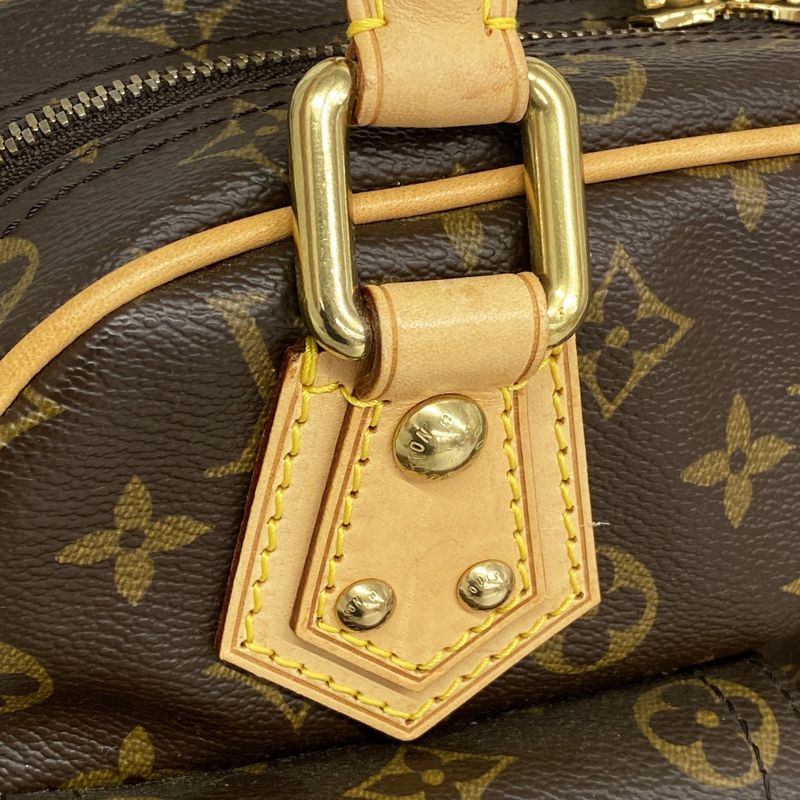 Louis Vuitton Handbag Monogram Manhattan PM M40026 Brown Ladies