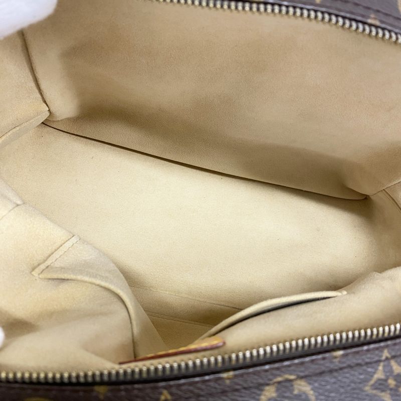 Louis Vuitton Handbag Monogram Manhattan PM M40026 Brown Ladies