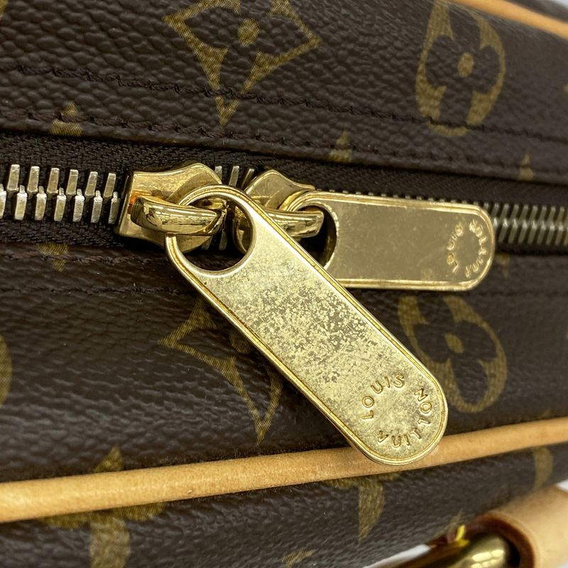 Louis Vuitton Handbag Monogram Manhattan PM M40026 Brown Ladies