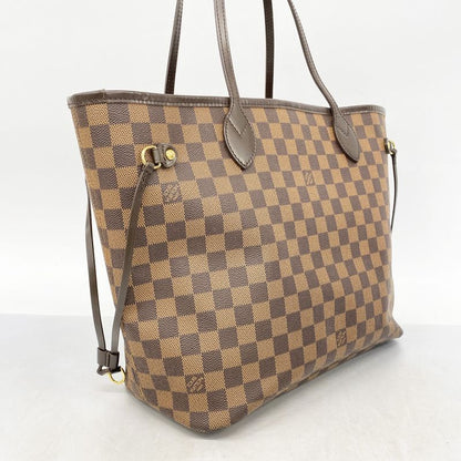 Louis Vuitton Tote Bag Damier Neverfull MM N51105 Ebene Womens