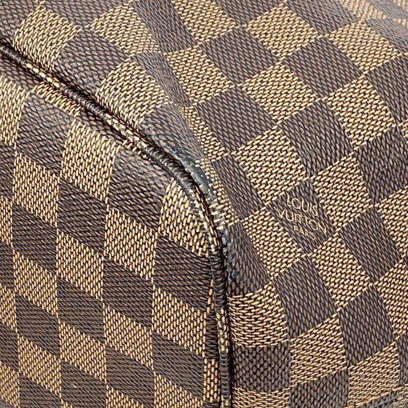 Louis Vuitton Tote Bag Damier Neverfull MM N51105 Ebene Womens