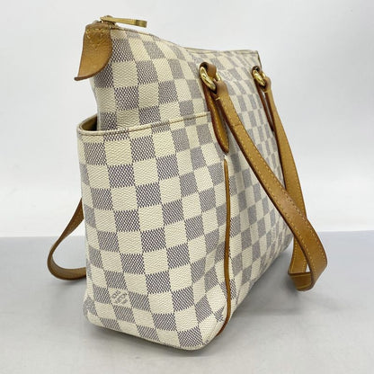 Louis Vuitton Tote Bag Damier Azure Totally PM N51261 White Ladies