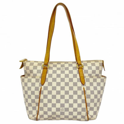 Louis Vuitton Tote Bag Damier Azure Totally PM N51261 White Ladies