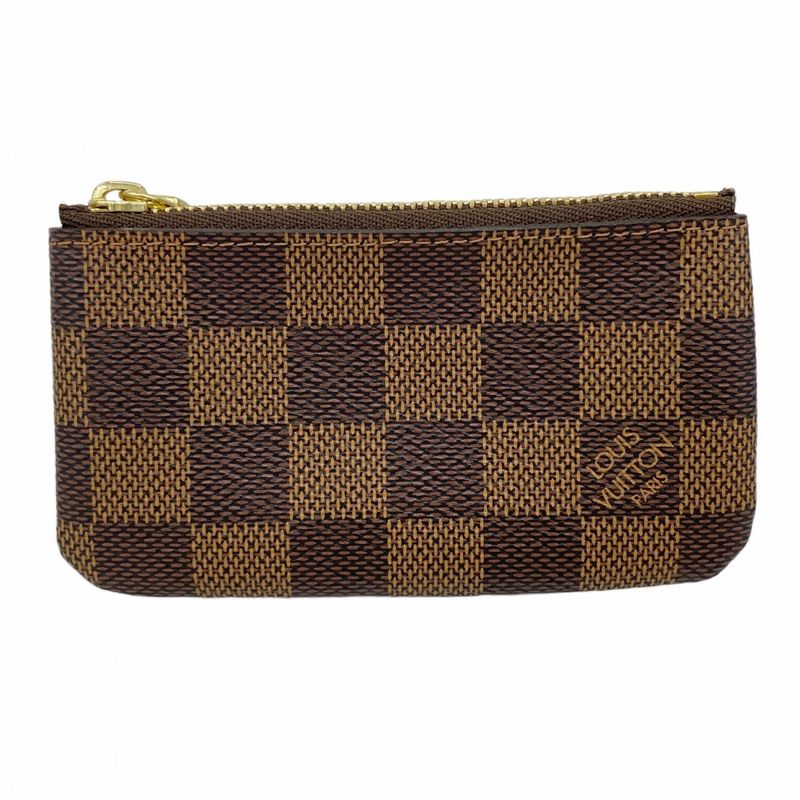 Louis Vuitton Coin Case Damier Pochette Cles N62658 Ebène Men Women Unisex
