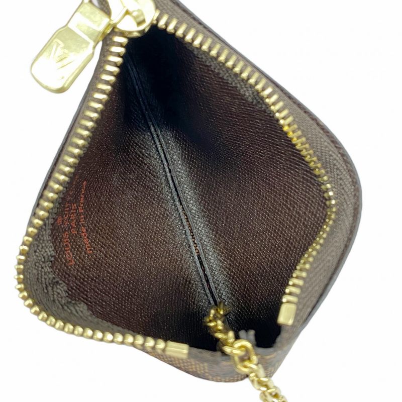 Louis Vuitton Coin Case Damier Pochette Cles N62658 Ebène Men Women Unisex