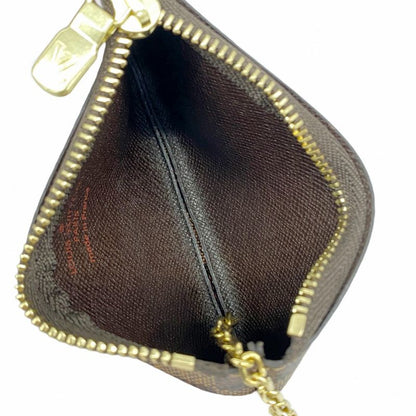 Louis Vuitton Coin Case Damier Pochette Cles N62658 Ebène Men Women Unisex