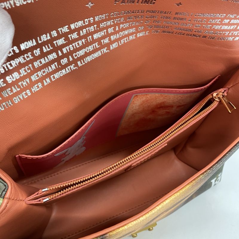 Louis Vuitton Shoulder Bag Mona Lisa Masters Collection Pochette - Chain M64626