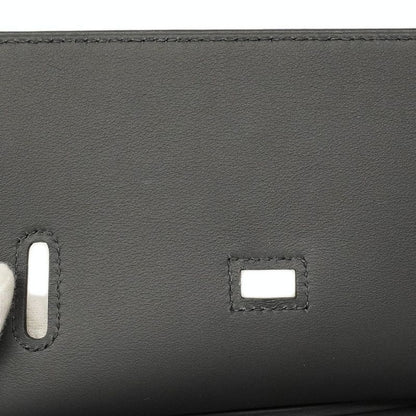 Hermes Shoulder Bag Gypsy Mini Swift Veil Mangrove Silver Hardware K Engraved