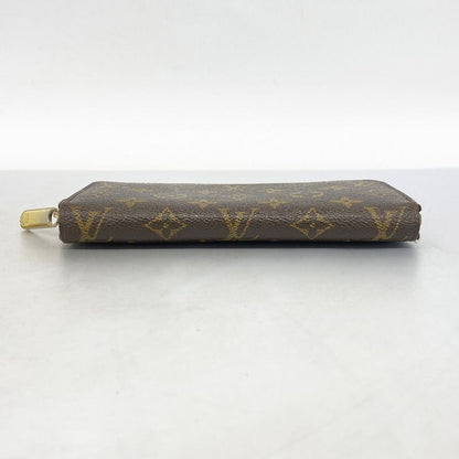 Louis Vuitton Long Wallet Damier Illustre Zippy Wallet N63004 Ebène Viollet