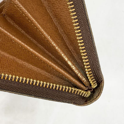 Louis Vuitton Long Wallet Damier Illustre Zippy Wallet N63004 Ebène Viollet