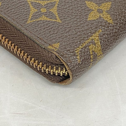 Louis Vuitton Long Wallet Damier Illustre Zippy Wallet N63004 Ebène Viollet