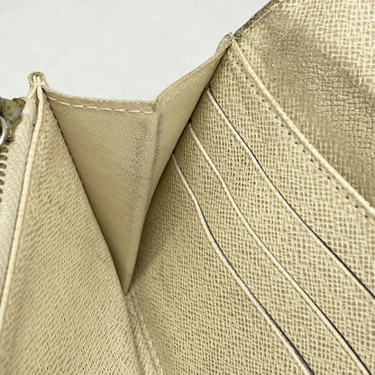 Louis Vuitton Damier Azure Portefeuille Sarah N61735 White Women's