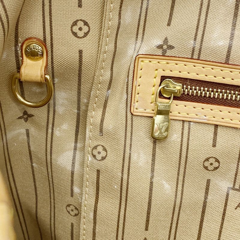 Louis Vuitton Tote Bag Monogram Neverfull GM M40157 Brown Ladies