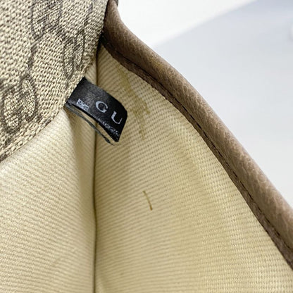 Gucci Waist Bag GG Canvas Sherry Line Neo-vintage 493930 PVC Brown Beige Gold