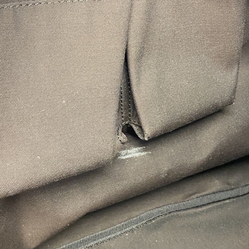 Gucci Boston Bag GG Canvas 268163 Canvas Brown Beige Silver Hardware 2way Bag