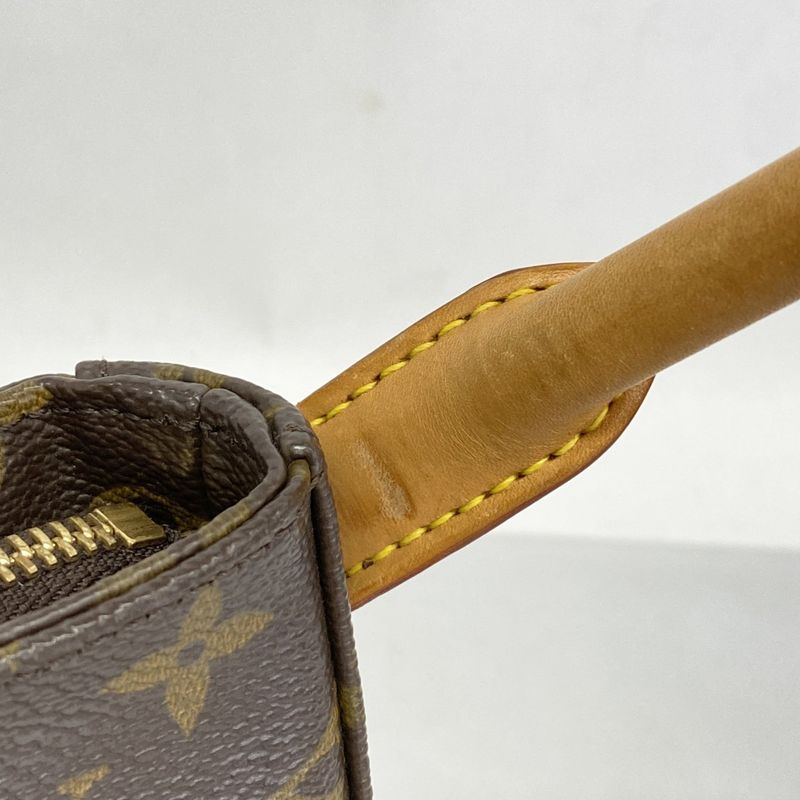 Louis Vuitton Shoulder Bag Monogram Looping MM M51146 Brown Ladies