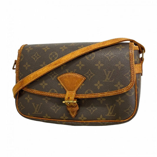 Louis Vuitton Shoulder Bag Monogram Sologne M42250 Brown Ladies