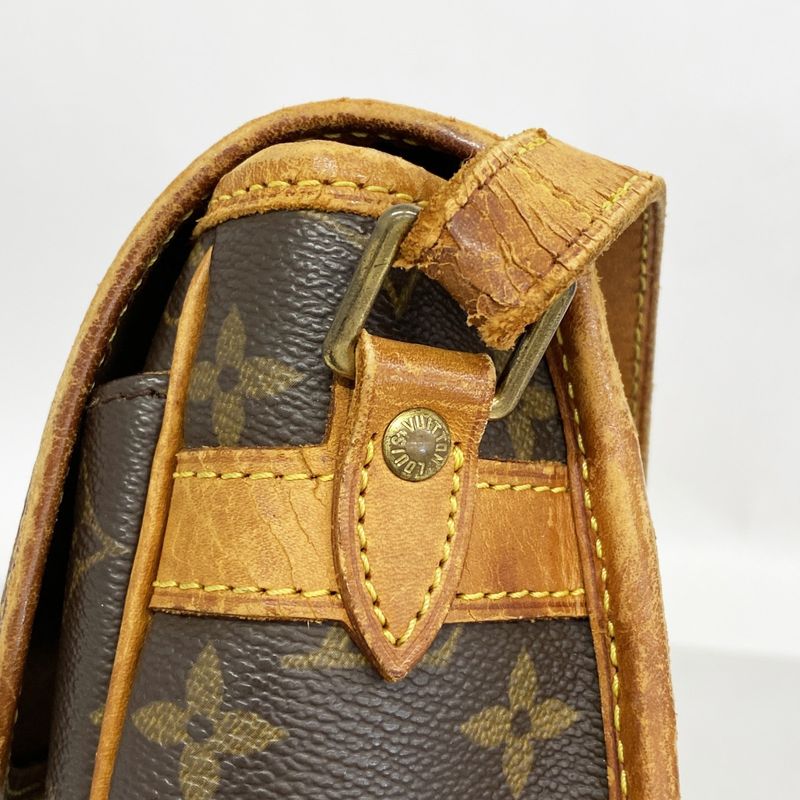 Louis Vuitton Shoulder Bag Monogram Sologne M42250 Brown Ladies