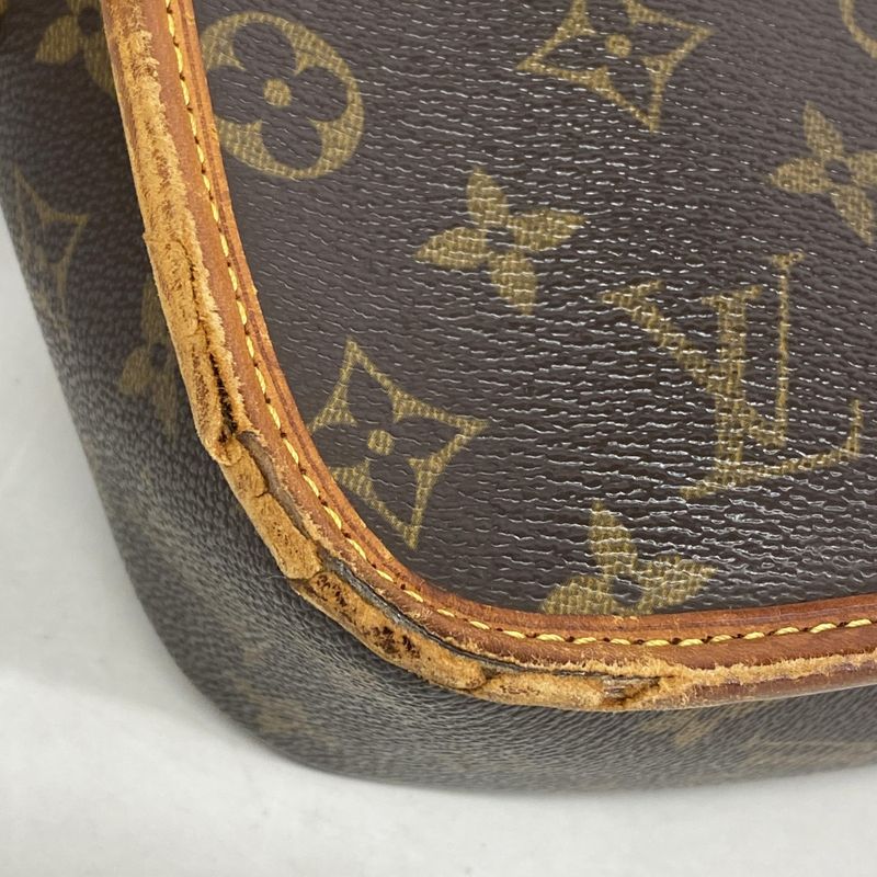 Louis Vuitton Shoulder Bag Monogram Sologne M42250 Brown Ladies
