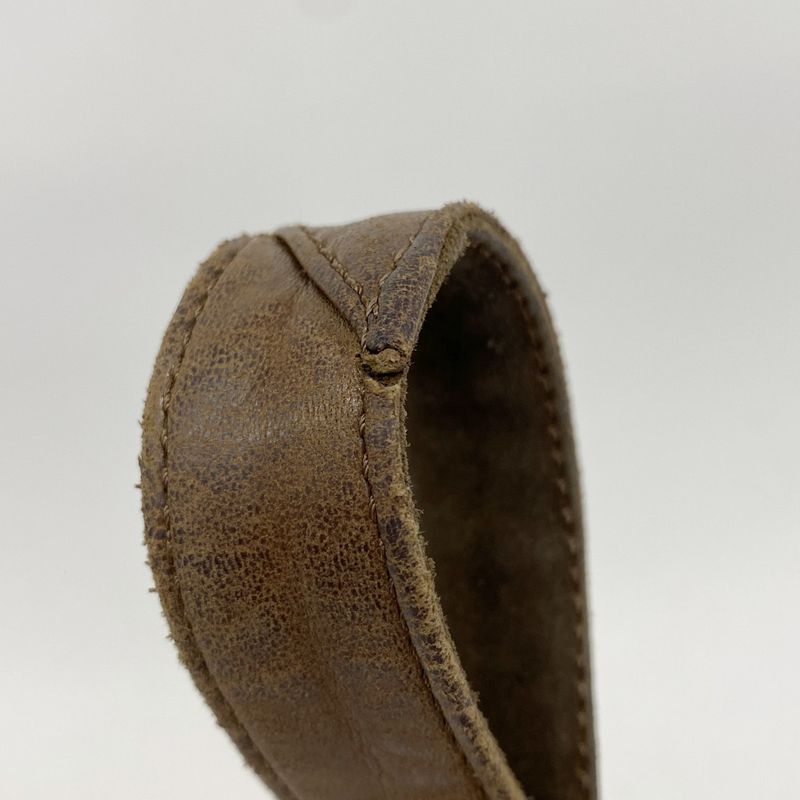 Chanel Shoulder Bag Suede Brown Gold Hardware Women