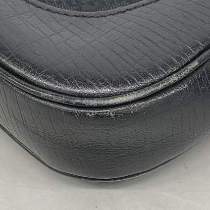 Gucci Handbag GG Canvas Jackie 00963 Canvas Black Silver Hardware Women