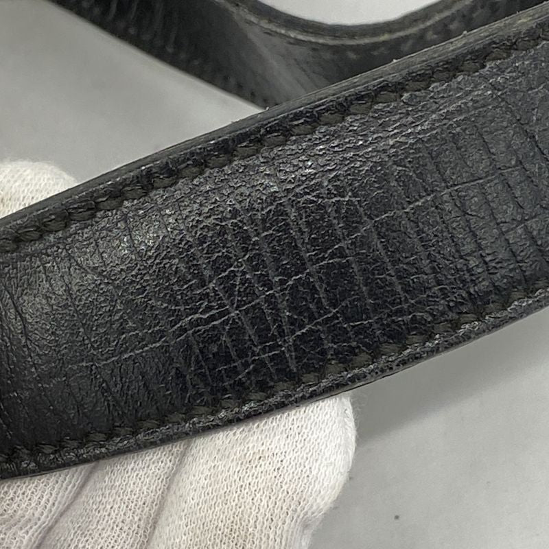 Gucci Handbag GG Canvas Jackie 00963 Canvas Black Silver Hardware Women