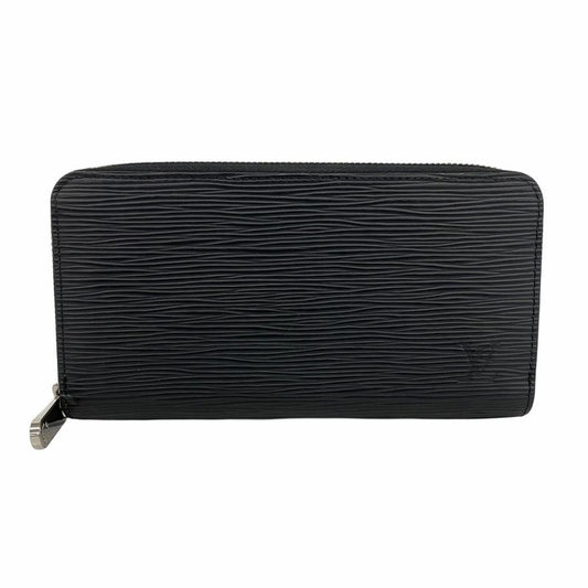 Louis Vuitton Epi Zippy Wallet M61857 Noir Black Men Women Unisex